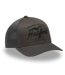 Casquette trucker avec filet semi curved avec broderie Grey Matter Hatfield-2