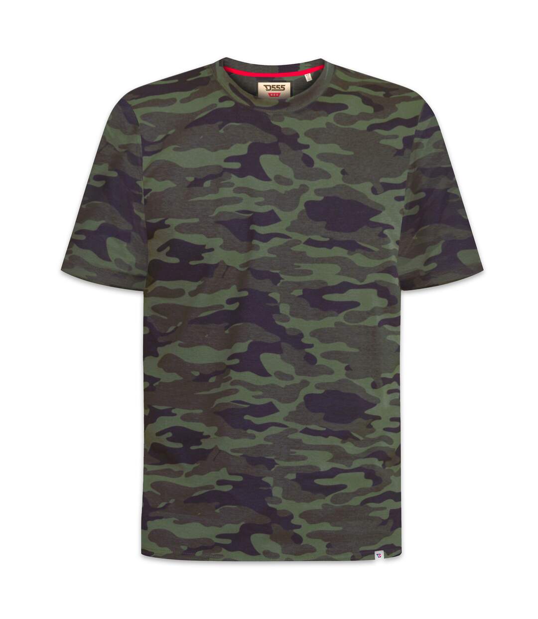 Duke Mens Gaston D555 Camouflage Print T-Shirt (Jungle) - UTDC211-2