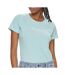 T-shirt bleu ciel femme pepe jeans new virginia-1