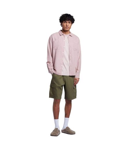 Chemise Nelson Homme Rose Farah
