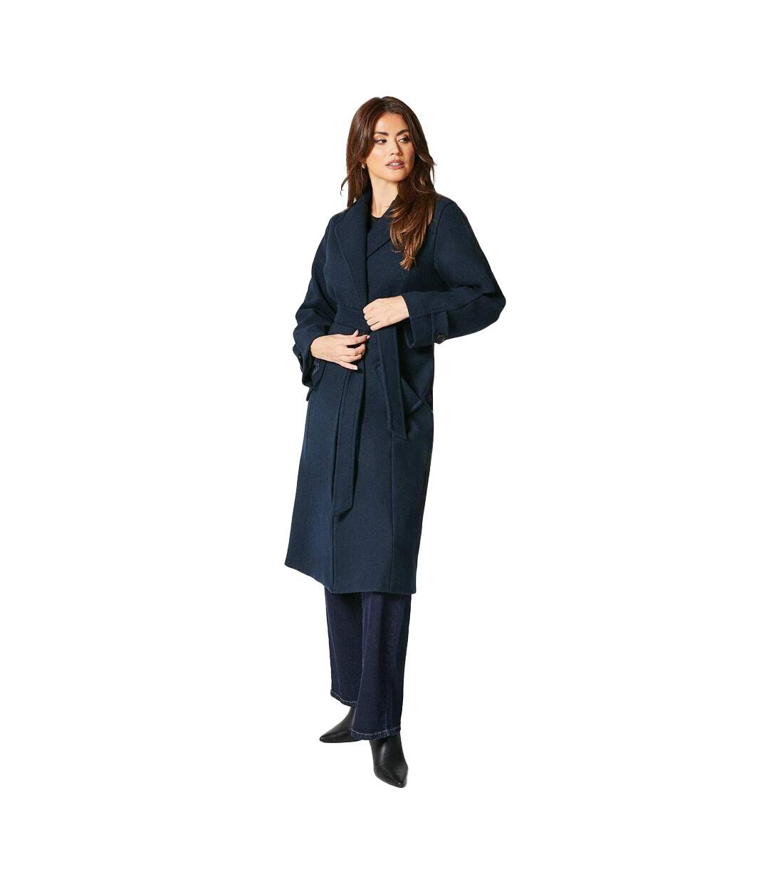 Trench femme bleu marine Principles-1