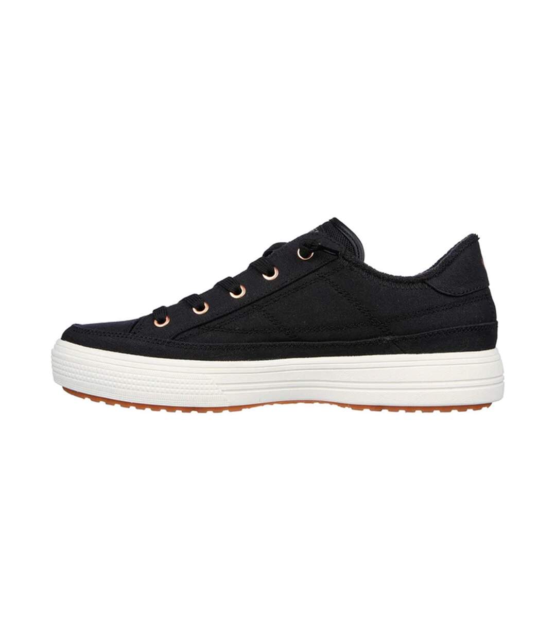 Womens/ladies arcade meet ya there arch fit trainers black Skechers-2