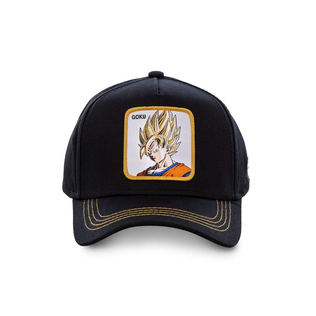 Casquette Dragon Ball Z Goku Saiyan Noir Capslab-2