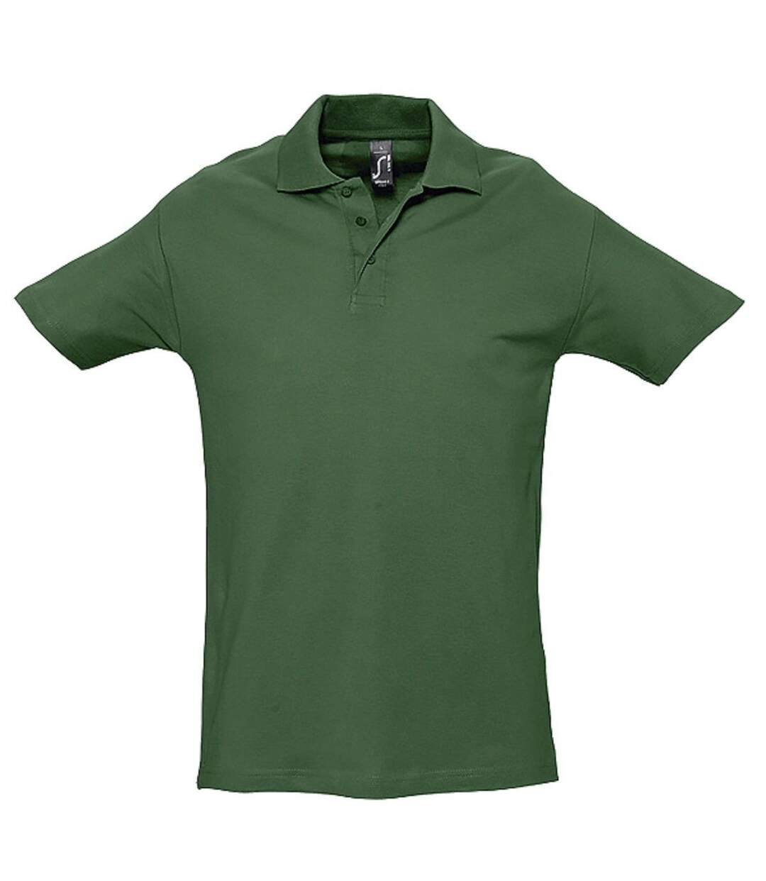 Polo manches courtes - Homme - 11362 - vert foncé golf-1