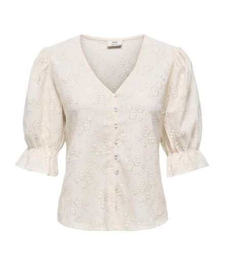 Blouse écru femme jdy jakobe 2/4