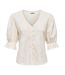 Blouse écru femme jdy jakobe 2/4-2