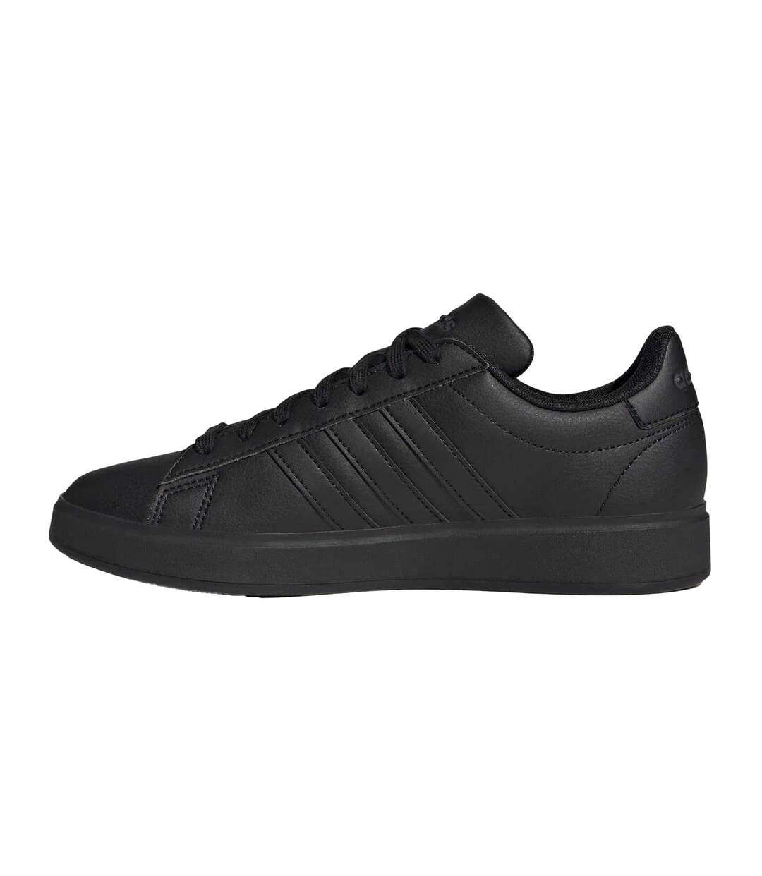 Baskets Grand Court Femme Triple Noir Adidas-3