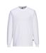 Portwest Mens Anti-Static Long-Sleeved T-Shirt (White) - UTPW104
