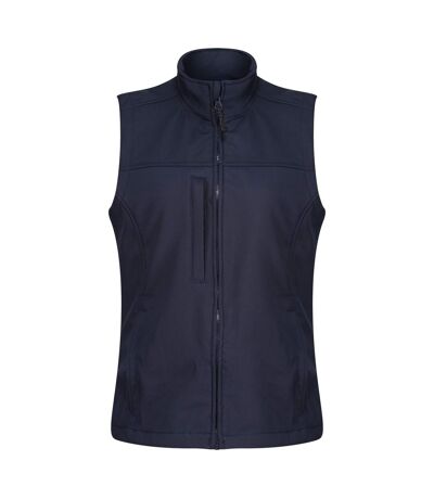 Regatta Womens/Ladies Flux Softshell Vest (Navy/Navy) - UTBC5068