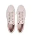 Mens Powercourt Leather Flat Trainers Grey White Lacoste-3