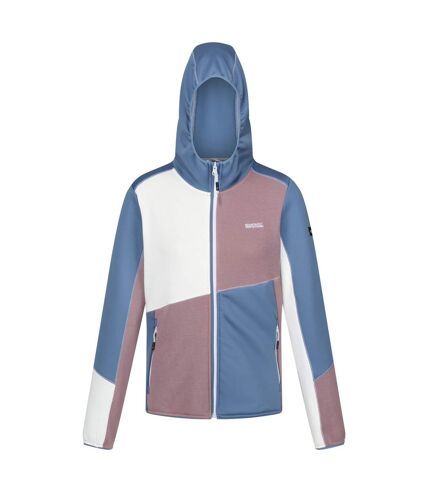 Veste polaire walbury femme bleu / lavande / guimauve Regatta