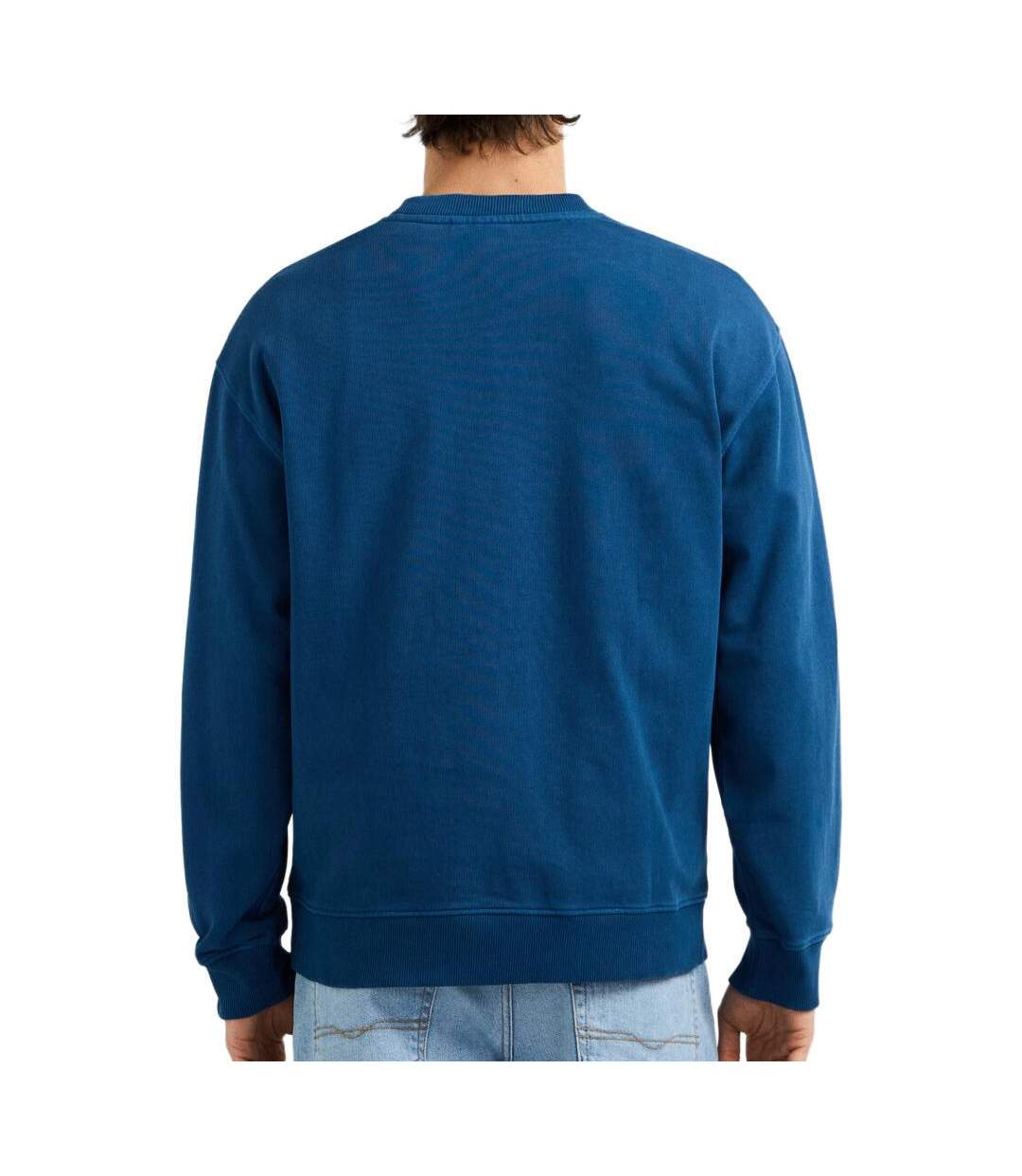 Sweat bleu royal homme pepe jeans john-2