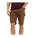 Mens Woven Carpenter Loose Fit Casual Shorts Brown Brave Soul-2