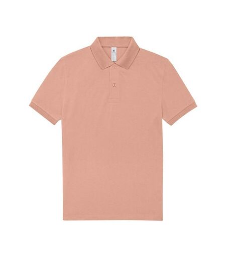 Mens my polo shirt roasted coffee B&C