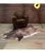 Tapis Peau de Vache Imitation 120x158cm Marron-2