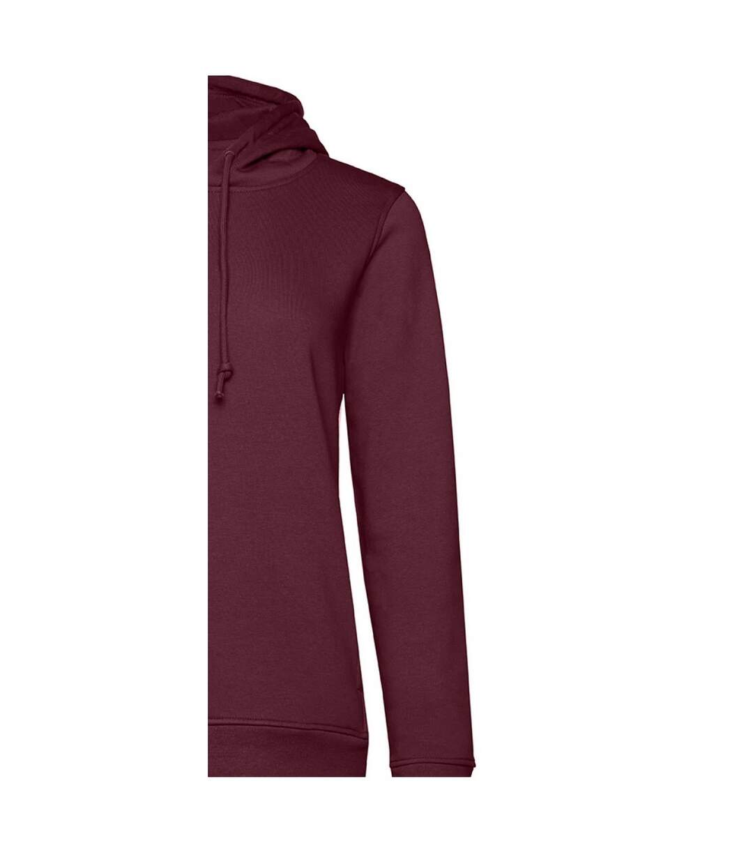 Sweat À Capuche Inspire Femme Bordeaux B&C-2