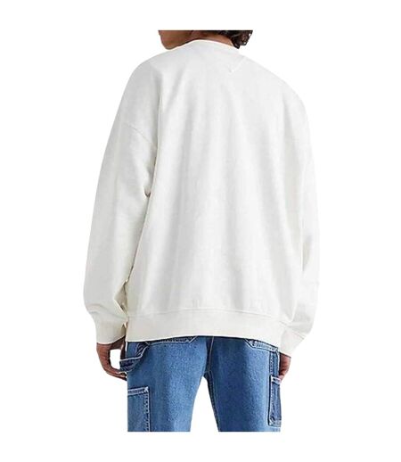 Sweat Homme Blanc Tommy Jeans