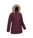 Mountain Warehouse Womens/Ladies Nola Long Padded Jacket (Purple) - UTMW2175