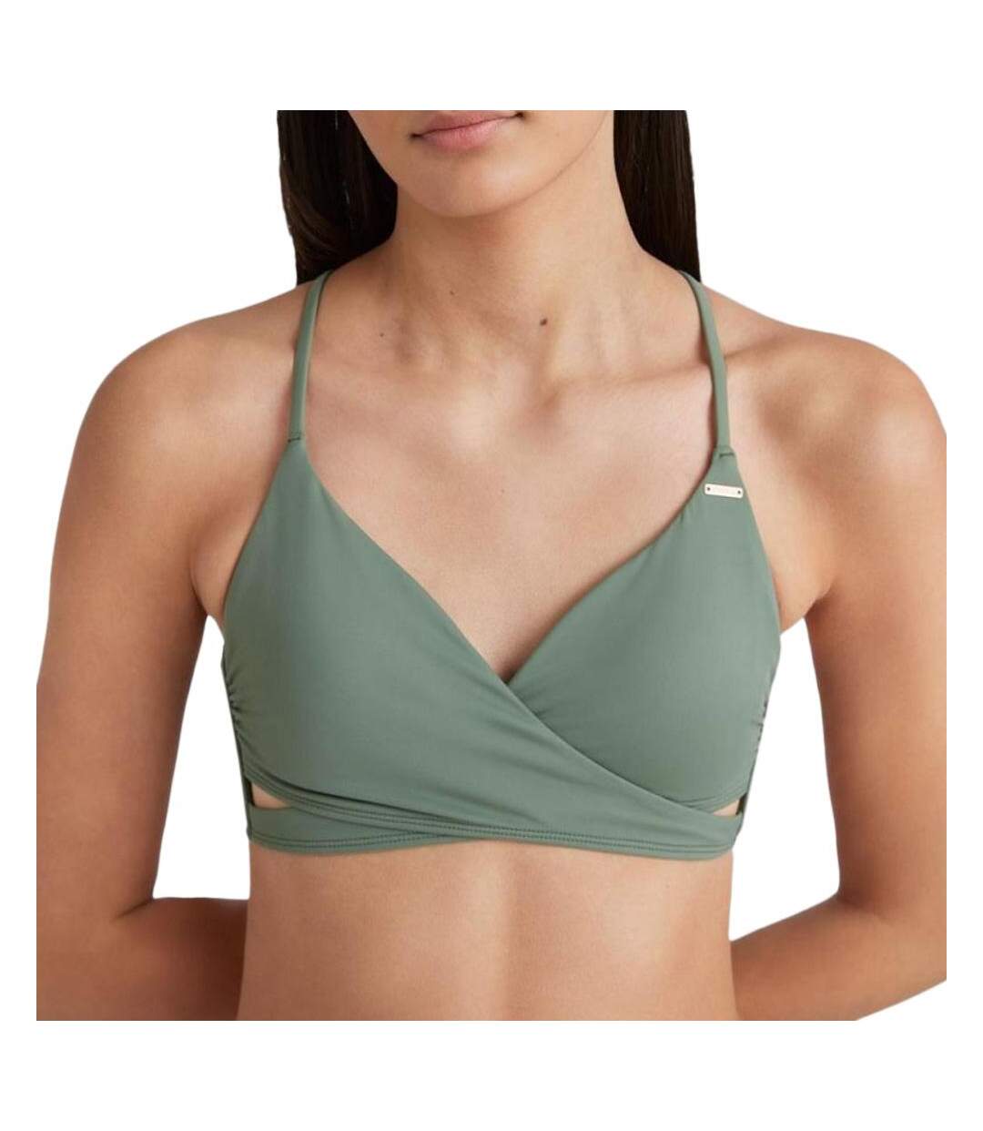 Haut de maillot de bain vert femme o'neill baay-1