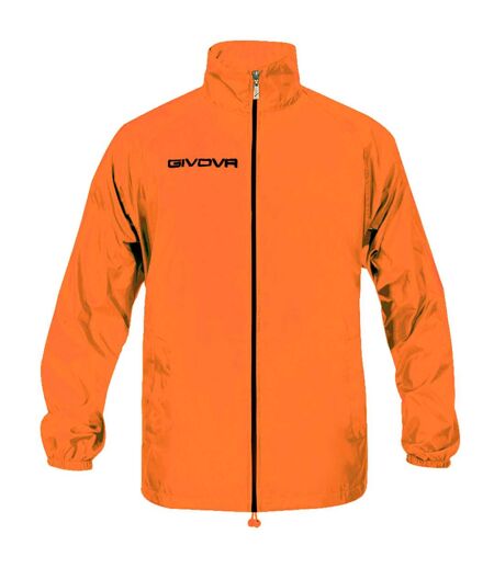 Veste Rain Basico Homme Orange Givova