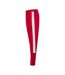 Mens knitted tracksuit pants red/white Finden & Hales-3