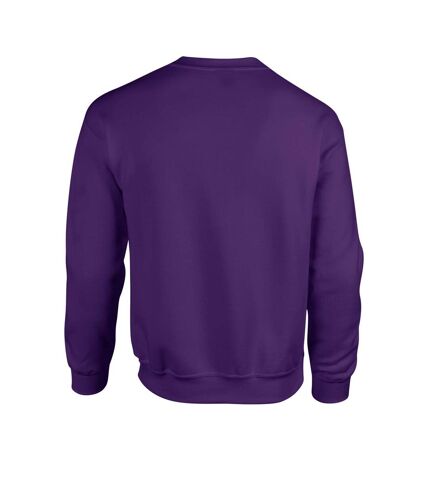Gildan Mens Heavy Blend Sweatshirt (Purple)