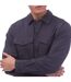 Mens Stretch Overshirt Navy Jack And Jones-3