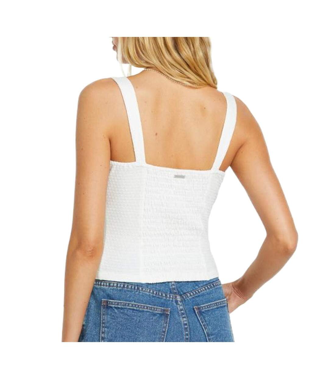 Top blanc femme billabong monet kt-2