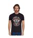 T-shirt warriors homme noir Raging Bull