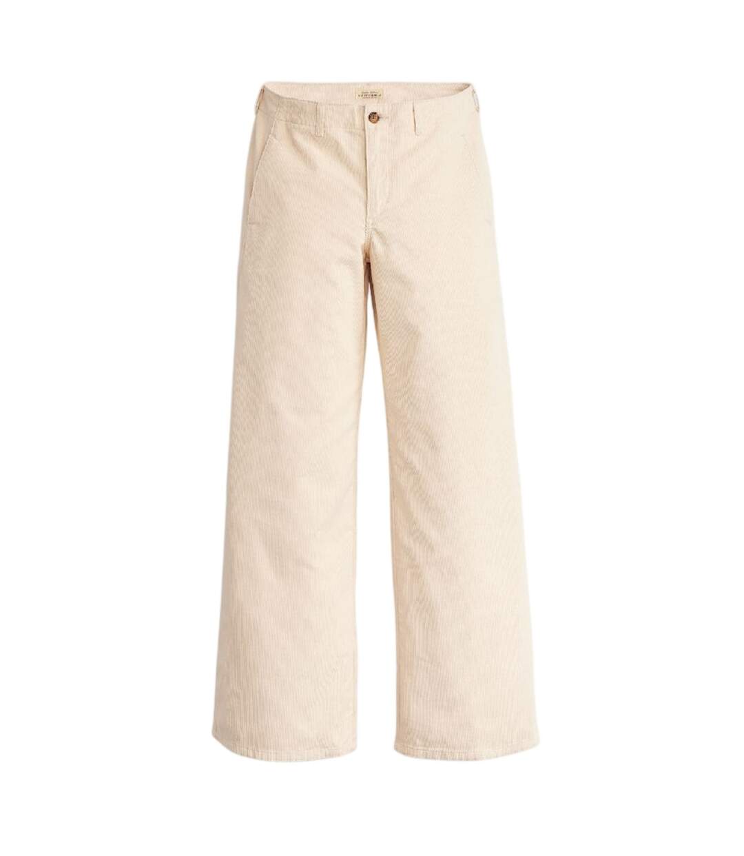 Womens/ladies Big Yikes Wide Leg Chinos White Levis-2