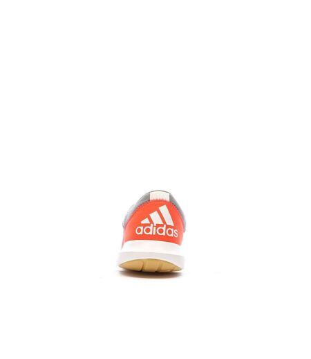 Chaussures de running grises/oranges homme adidas coreracer