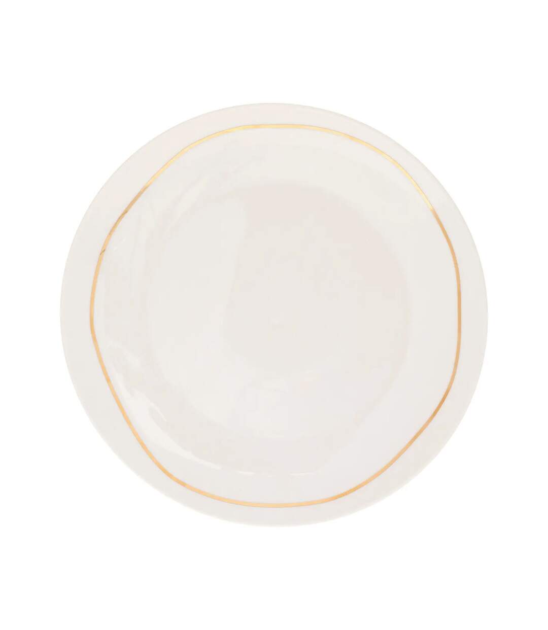 Lot de 6 Assiettes Plates Selena 26cm Blanc-2