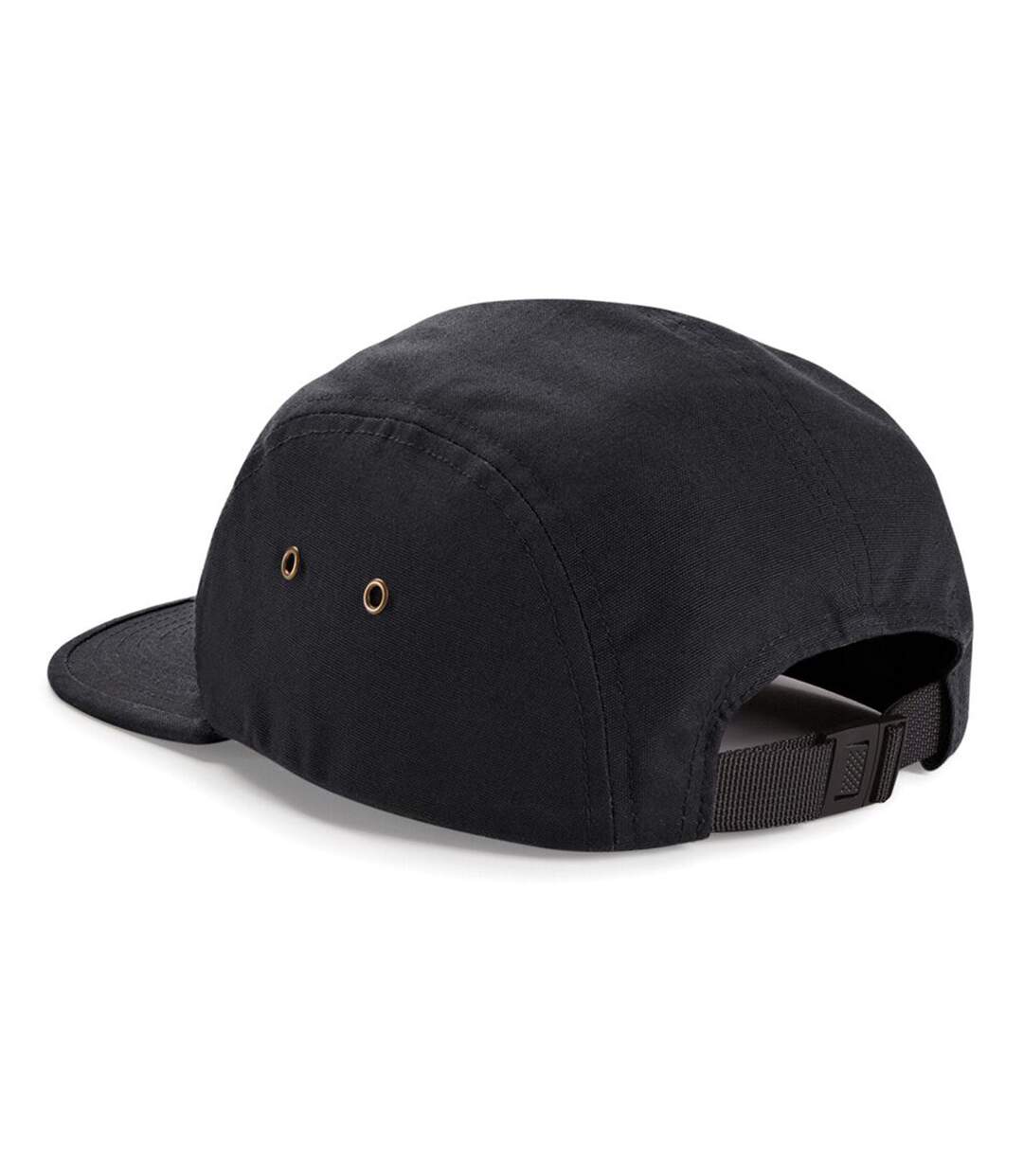 Beechfield Canvas 5 Panel Classic Baseball Cap (Black) - UTRW2606