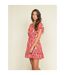 Robe courte motifs IRED - Dona X Lisa-1