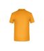 Polo Bio Workwear Homme Jaune Or James And Nicholson-2