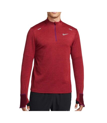 T-shirt Manches Longues Rouge Homme Nike Elmnt 610 - XL