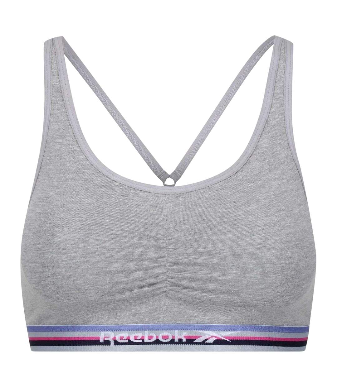 Brassière De Sport Jackie Femme Gris Chiné Chiné Reebok-1