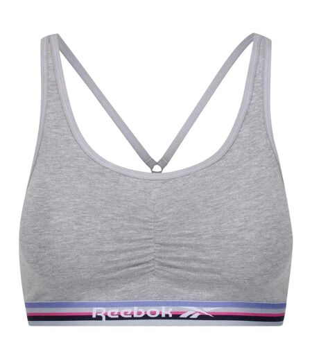 Brassière De Sport Jackie Femme Gris Chiné Chiné Reebok