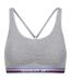 Brassière De Sport Jackie Femme Gris Chiné Chiné Reebok-1