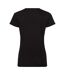 Womens/ladies Authentic Pure Organic Tee Black Russell-2