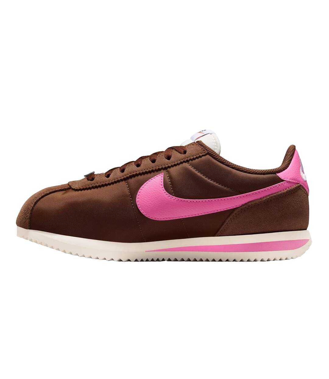 Baskets Cortez Femme Marron Rose Nike-3