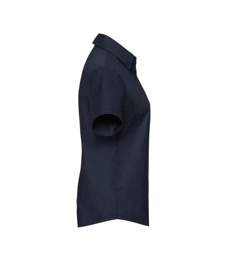 Chemisier Femme Bleu Marine Vif Russell Collection
