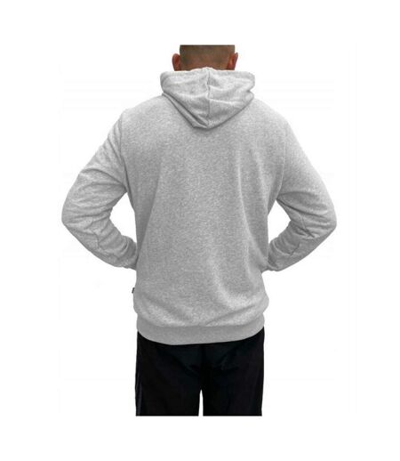 Sweat À Capuche Style Logo Essentials Homme Gris Puma