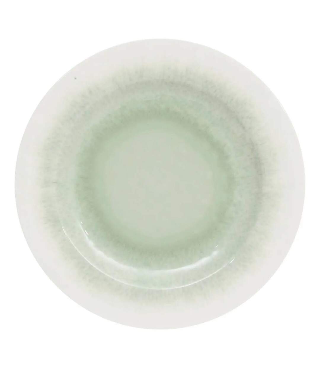 Lot de 6 Assiettes Plates Clara 28cm Vert-1