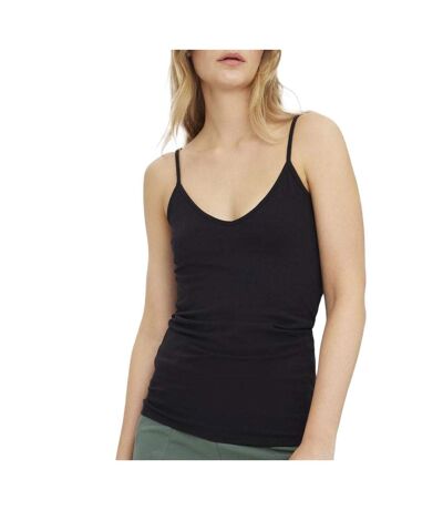 Lot de 2 débardeurs noir femme vero moda maxi my soft - l