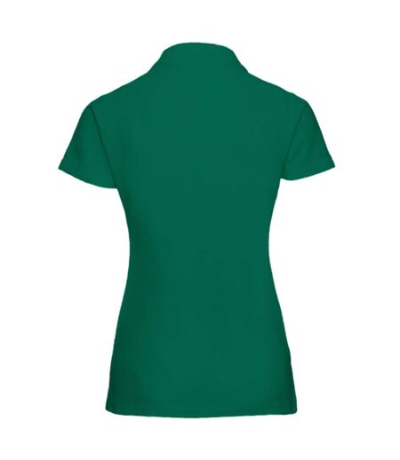Jerzees Colours Ladies 65/35 Hard Wearing Pique Short Sleeve Polo Shirt (Bottle Green) - UTBC565