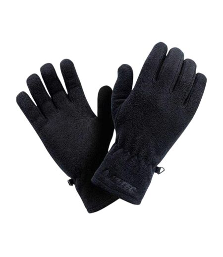 Mens Salmo Winter Gloves L-xl Black Hi-Tec