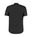 Chemise Manches Courtes Commerce Homme Noir Kustom Kit-2