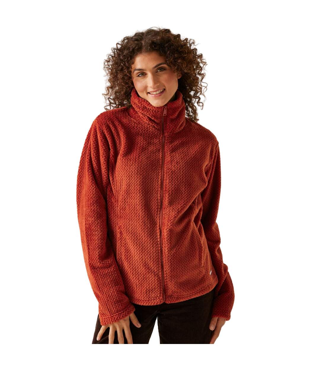 Veste Polaire Heidy Femme Ocre Rouge Regatta-1