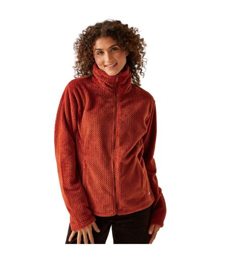 Veste polaire heidy femme ocre rouge Regatta